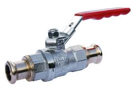 VSH XPress ball valve (red) FF 22 (DN20) Cr
