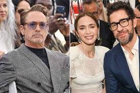 Robert Downey Jr. Praises Emily Blunt and John Krasinski's Marriage at Her Walk of Fame Ceremony