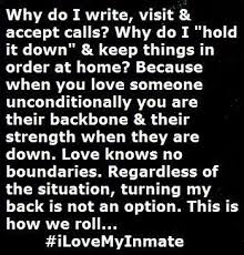 Prison Wife on Pinterest | Inmate Love, Army Girlfriend Quotes and ... via Relatably.com