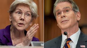 Warren and Bessent Clash Over Trump's Fed Nominee Joke