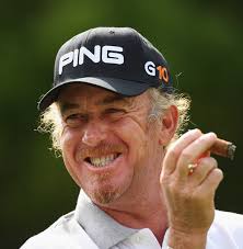 Miguel Angel Jimenez Miguel Angel Jimenez of Spain has a laugh in the Pro Am at. BMW PGA Championship - Previews. In This Photo: Miguel Angel Jimenez - BMW%2BPGA%2BChampionship%2BPreviews%2B0qEJ_UZwTxQl
