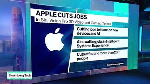 Apple Cuts Jobs in Siri, Vision Pro Immersive Video and Gaming Teams