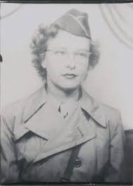 Mary Doyle&#39;s mother, Ruth Doyle, served in the Women&#39;s Army Corps during World War II. Doyle&#39;s parents met after the war, in Minnesota, where they largely ... - MaryDoyle-Mom-LR