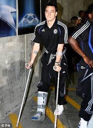Image result for pic of angry/injured john terry