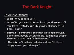 The Dark Knight Memorable Quotes. QuotesGram via Relatably.com