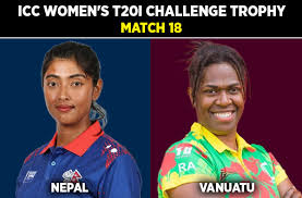 Match 18: Vanuatu Women vs Nepal Women – Squads, Preview and Live Streaming Details