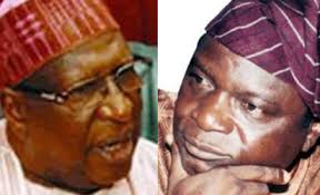 PDP National Chairma, Alhaji Tukur and National Secretary, Oyinlola. The statement said: “With the Court of Appeal reversing the unjust sacking of former ... - Tukur-Oyinlola