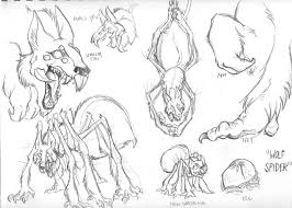 Jack Lope - wolf spider sketch by ~LynxGriffin on deviantART - Jack_Lope___wolf_spider_sketch_by_LynxGriffin