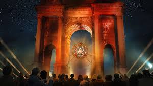 Lighting of the Olympic Cauldrons