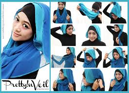 Image result for tutorial hijab