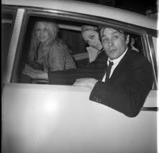 Alain Delon, Nathalie Delon et Brigitte Bardot .budapest ...
