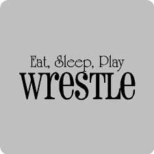 Eat Sleep Wrestle Wall Decal Quotes Words Sayings by eyecandysigns via Relatably.com