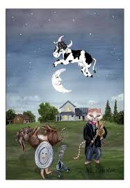 Image result for cow jumped over the moon
