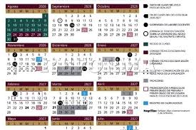 Los puentes y periodos vacacionales en ciclo 2026-2027