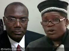 Haiti - Justice : Swearing of Judges Raymond Jean-Michel and Marie Jocelyne Casimir - g-5195