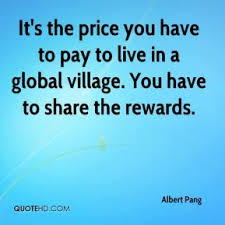 Global village Quotes - Page 1 | QuoteHD via Relatably.com