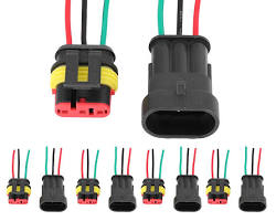 Imagen de Conector eléctrico 3 pines para automóvil