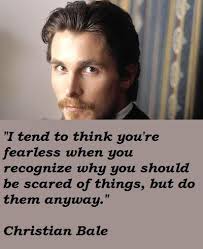 Christian Bale Quotes | Great Qoutes | Pinterest | Christian Bale ... via Relatably.com