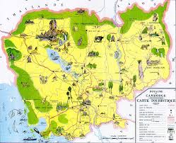 Afbeeldingsresultaat voor cambodia tourist map