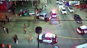Heavy police activity near First Friday at the Arts District