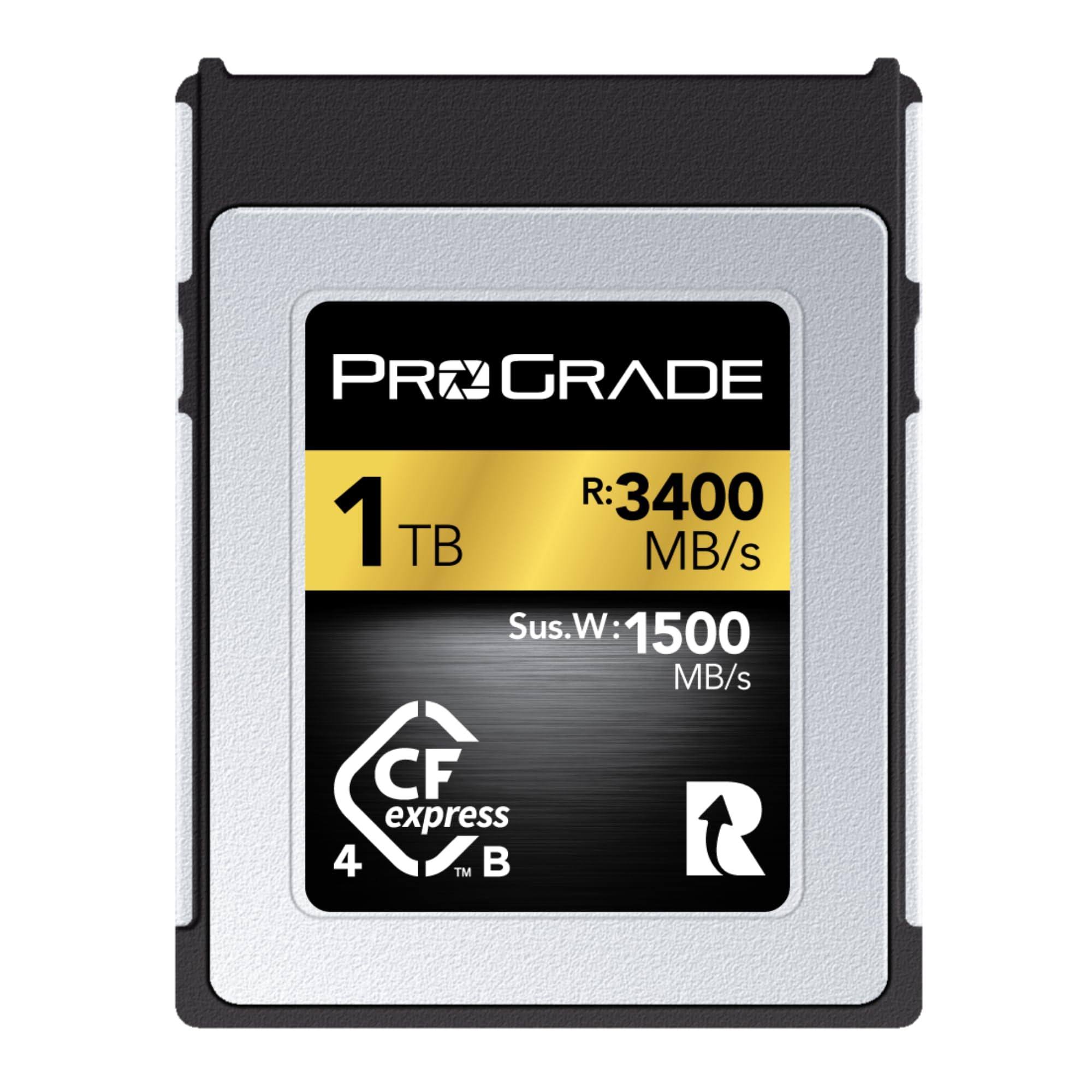 ProGrade Digital CFexpress 4.0 Type B Gold Memory Card