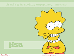 Résultat de recherche d'images pour "lisa simpson"