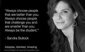 Always choose people..- #sandrabullock @10millionmiler #quote ... via Relatably.com
