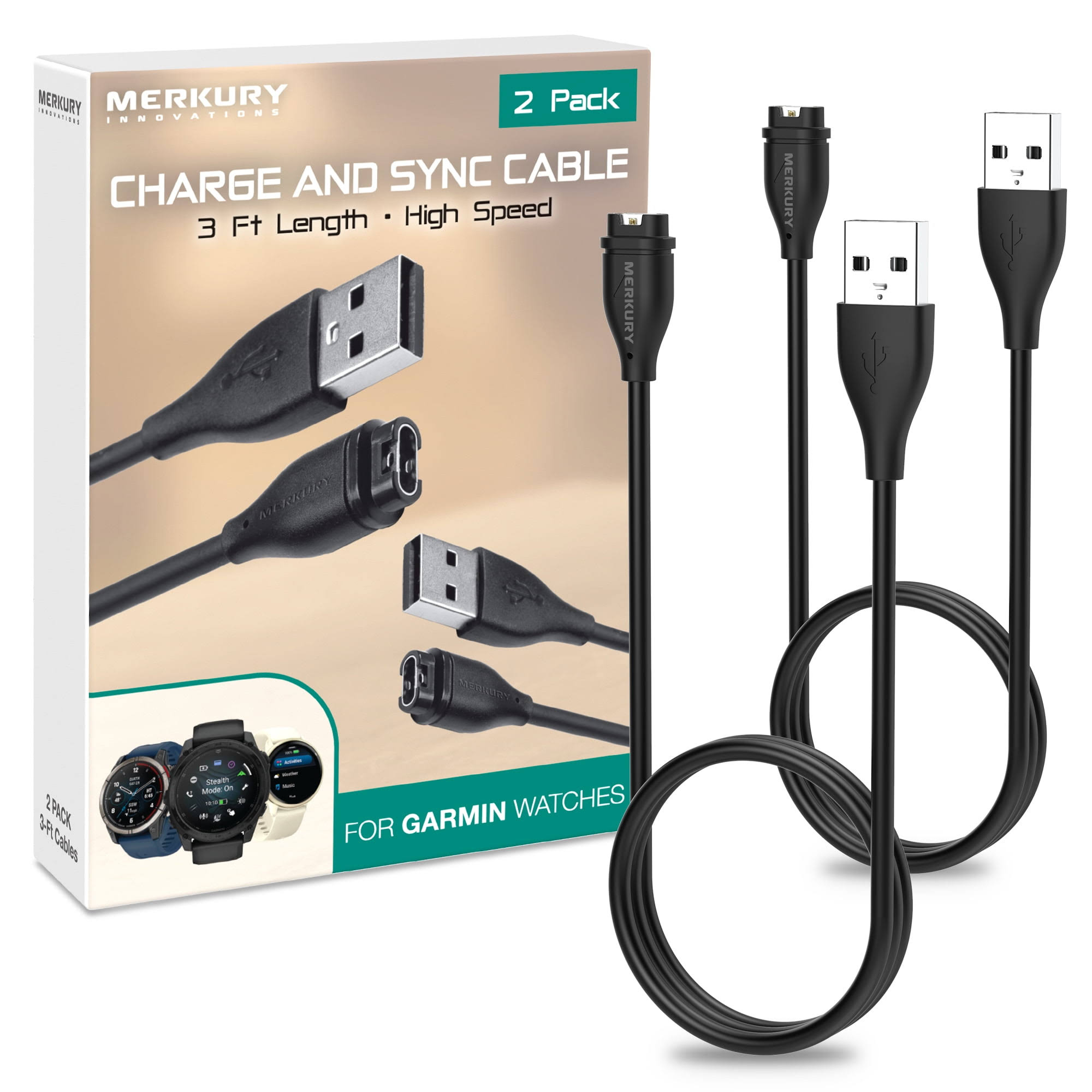 2 Pack Charge Cable