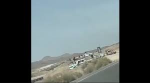 محل وقوع حمله تروریستی امروز در سیستان و بلوچستان (فیلم)