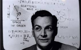 Richard Feynman&#39;s scientific curiosity knew no bounds. Christopher Riley pays tribute to an eccentric genius. Richard Feynman, whose diagrams provided the ... - Feynman_2553738b