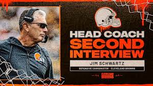 Browns conduct 2nd head coach interview with defensive coordinator Jim Schwartz