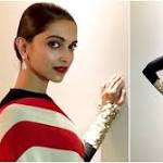 Deepika Padukone's candy-striped Sabyasachi sari