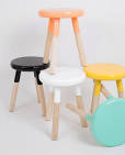 DIY Idea: Dip Dye a Stool HGTV Design Blog Design Happens