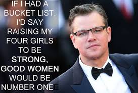 17 Celebrities Who Have The Right Idea About Feminism | Matt Damon ... via Relatably.com