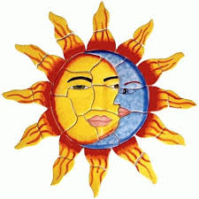 Hand Made Ceramic Tile Hand Painted Mural Sun And Moon by Lomeli Tile Designers, Inc. | CustomMade.com - ceramic-tile-hand-painted-mural-sun-and-moon--NjQwLTI2OTIxLjEyMzM2OQ%3D%3D