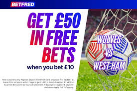 Use Betfred promo code ‘B10G50’ to net £50 free bet haul ahead of Wolves vs West Ham