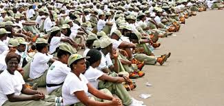 Image result for pictures of president jonathan with corps members