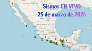 Temblor HOY: EN VIVO | Sismos en México y Jalisco | Miércoles 25 de marzo de 2026