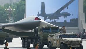 China’s ‘land aircraft carrier’ charges flying drone with microwave beam?