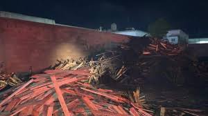 Reportan pérdidas por 150 mil pesos tras incendio en aserradero de El Quijote