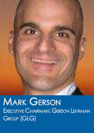 Mark Gerson is the Executive Chairman of Gerson Lehrman Group (GLG), which he co-founded in 1998. Mark is the author several books and essays in newspapers ... - gerson_mark