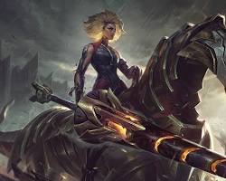 Obraz: Rell, postać League of Legends