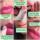 DIY Matte Lips Using Any Lipstick -