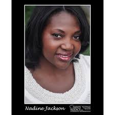 NADINE JACKSON. Height: 5&#39; 5&quot; Weight: 160 Hair: Black Eyes: Brown. NON-UNION - JacksonNadineHeadshot