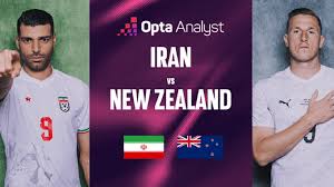 نکات آماری بازی ایران و نیوزیلند از نگاه سایت آنالیز اپتا