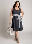 Robe grande taille femme