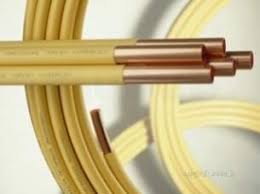 Yellow Kuterlex 20 Metre Yellow Plastic Coated Copper Coil ...