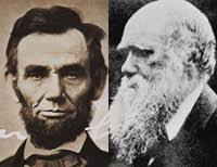 Making history. Abraham Lincoln and Charles Darwin were born on the same day: 12 February 1809. The scientist and the politician each changed the world in ... - darwinandlincoln203x154