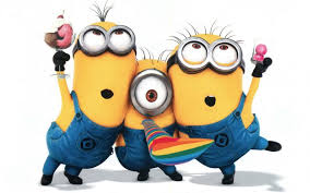 Resultado de imagen de minion gif animado happy