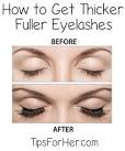 How to get fuller lashes